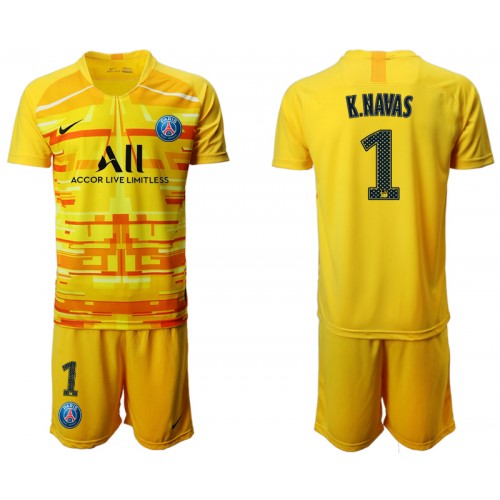 Paris Saint-Germain Dres Golmanski K NAVAS 1 Dječji II 2019/20 Kratkih Rukava Paris Saint-Germain Dres Golmanski K NAVAS 1 Dječji II 2019/20 Kratkih Rukava